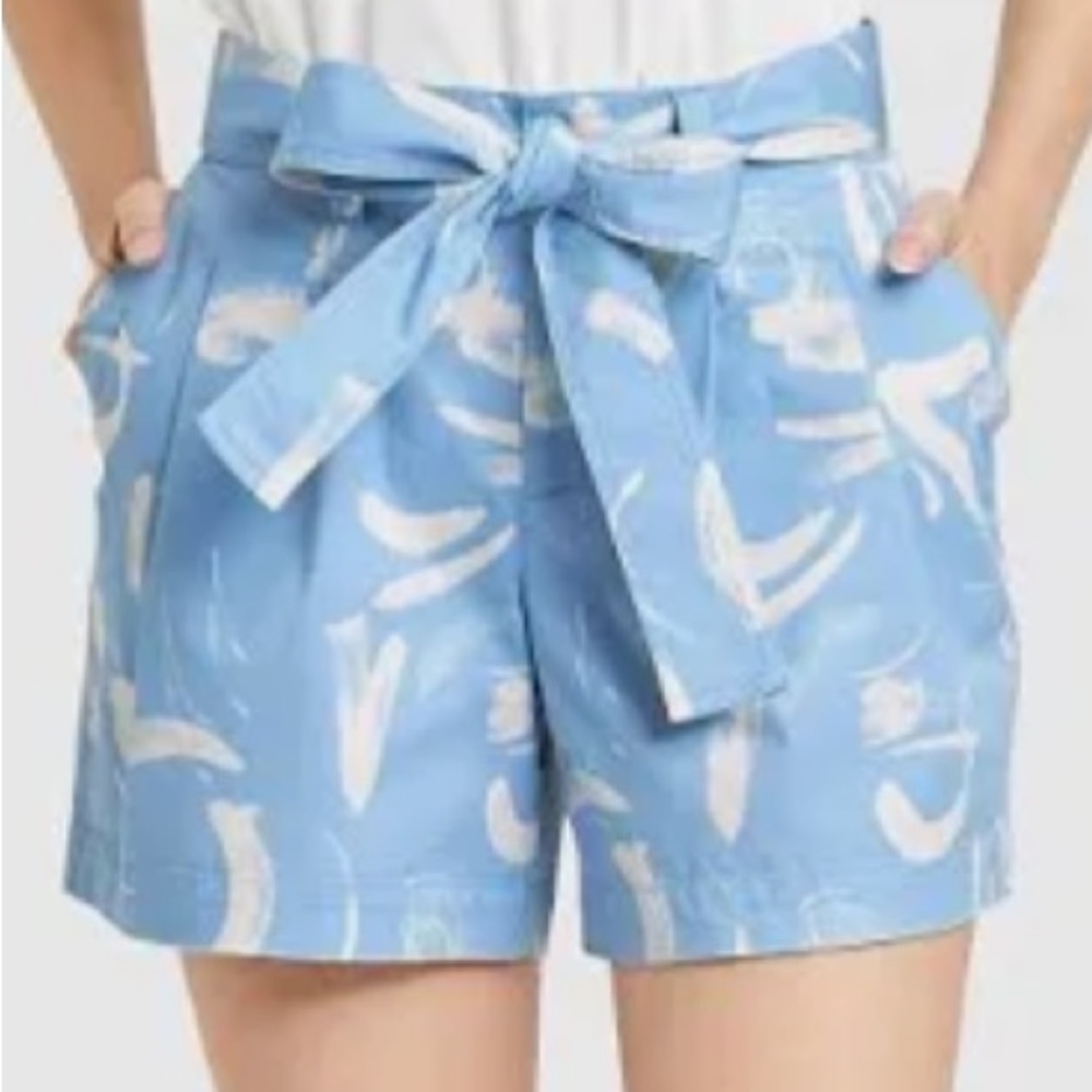 Women's High-Rise Pleat Front Shorts - A
New Day Blue Size 12. NWT